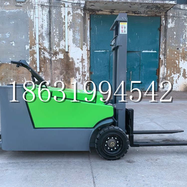土城区小型电动叉车1吨2吨步行站驾式电瓶堆高充电装卸车液压升降车铲车